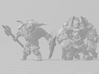 Chained Minotaur miniature model fantasy games dnd 3d printed 