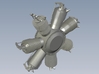 1/144 scale Gnome 7 Omega rotary engines x 5 3d printed 