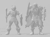 Galaxy Warriors Anubis miniature model fantasy rpg 3d printed 