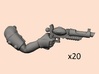 28mm Space evil elf pistol right arm 3d printed 