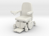 Wheelchair 03. 1:43 Scale. 3d printed 