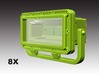 XF range floodlights - 1:43 - 8X 3d printed 