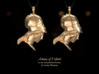 ATHENA, Goddess of Wisdom necklace pendant 3d printed 