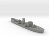 HMS Gloxinia corvette 1:1250 WW2 3d printed 