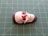 Skull Head Badge 37.5mm 3d printed 