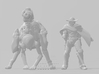 Spideroid Cannon miniature model fantasy game dnd 3d printed 