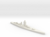 French Dunkerque battleship 1:3000 WW2 3d printed 