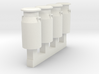 HO/OO GWR milk churns set of 4 3d printed 