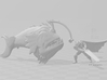 Monstrous Anglerfish miniature model fantasy games 3d printed 