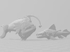Monstrous Anglerfish miniature model fantasy games 3d printed 