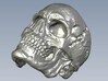 1/24 scale human skull miniatures x 5 3d printed 