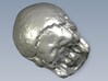 1/24 scale human skull miniatures x 10 3d printed 