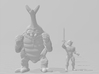 Beetle Mania 71mm miniature model fantasy game dnd 3d printed 