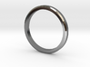 Modern Round Thin Ring 3d printed 