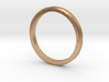 Modern Round Thin Ring 3d printed 