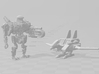 Vulture robot miniature model scifi games dnd rpg 3d printed 