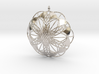Seed of Life Pendant - from the Flower of Life 3d printed Render - Seed of Life Pendant
