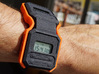 Functional Ripley Double-Watch Face 3d printed Shown with the orange surround (not included)