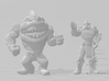 Street Sharks Ripster miniature model fantasy game 3d printed 