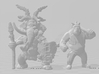 Dr Elephant miniature model fantasy games rpg dnd 3d printed 