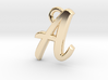 Alphabet "A" Pendant 3d printed 