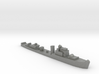HMS Hunt class Type I destroyer 1:2000 WW2 3d printed 