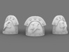 Space Mongols V3 Iron Style Shoulder Pads 3d printed 