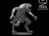 Werewolf Mad Scientist 3d printed 