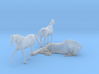S Scale Horses 3 3d printed This is a render not a picture