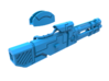 Commander Mech Energy Revolver, Set of 2 3d printed 