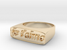RING   " Je t'aime "   U.S Size  9 3d printed 