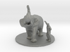 O Scale Elephant trainer 3d printed This is a render not a picture