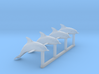 O Scale Dolphins 3d printed This is a render not a picture