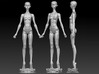 manikin stand- FOR BOY & GIRL BODIES 3d printed full manikin stand for boys and girls - only includes the stand can be assembled in to a full slim girl manikin