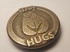 Hug Coin (ITAA) 3d printed 