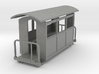 009 small closed coach twin balcony 3d printed 
