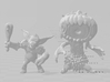 Pumpkin Plant miniature model fantasy games dnd wh 3d printed 