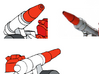 TF Earthrise Red Alert Missile Set 3d printed References for design