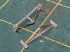 1916 Scale Test Car - HO Scale Precision Model 3d printed Image showing installation of brass strip on brake hangers