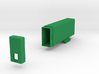 Plain Battery Box (Vertical Mount) 3d printed 