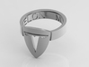 Tesla ring | Elon Musk's ring 3d printed 