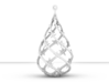 Water Drop - Christmas Tree Ornament 3d printed Overall view