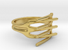 Forks [open and sizable ring] 3d printed 