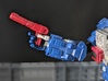 TF TR Titan Replacement Thumb Set 3d printed Holding Fortress Maximus' Leg Cannon