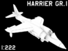 1:222 Scale Harrier GR.1 (Clean, Stored) 3d printed 