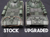 Atlantis 1/48th scale JS3 tank detail upgrade set 3d printed 