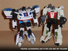 Earthrise Wheeljack Weapon Mount Boots 3d printed 