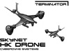 Skynet Hunter Killer drone 3d printed 