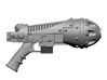 Chaos Marine Plasma Pistol of Decay McFarlane 7" 3d printed 
