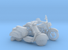 O Scale Motorcycle & Scooter 3d printed This is a render not a picture